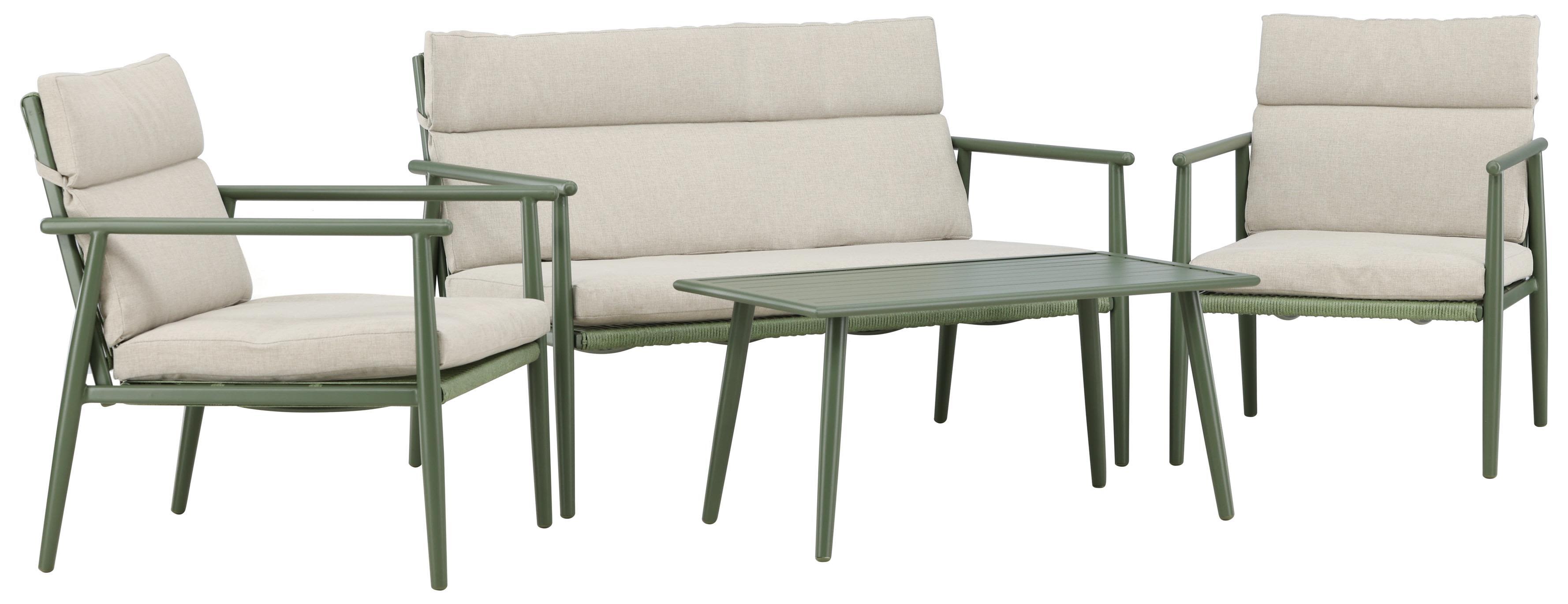Venture Home Mazzaro Loungeset Grön/Beige