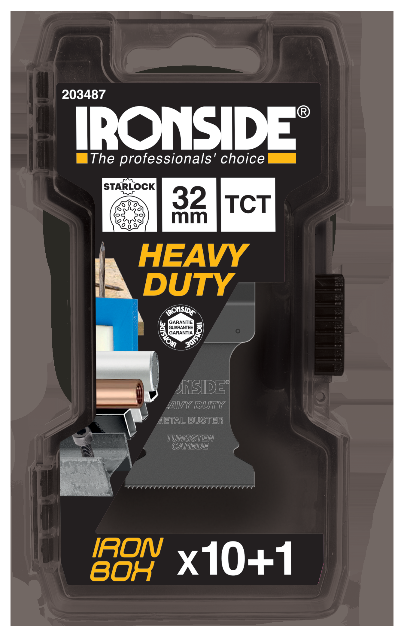 Ironside 203487 Multibladset 10+132 mm