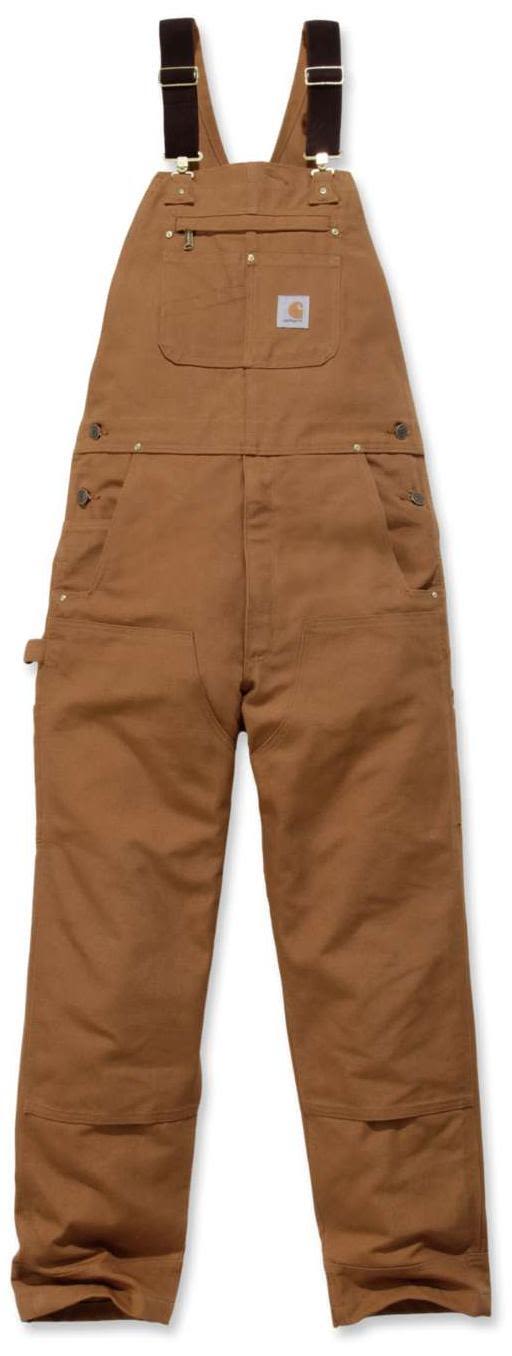 Carhartt Bib Overall Hängselbyxa brun Brun