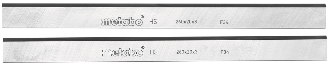 Metabo 0911030721 Hyvelstål 260x20x3mm HSS