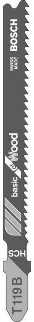 Bosch Basic for Wood Stikksagblad 3-pakning 83mm