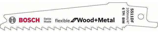 Bosch Flexible for Wood and Metal Tigersågblad 2-pack