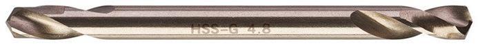 Milwaukee HSS G Metallborr dubbelsidig 4,8 mm