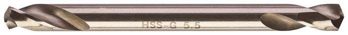 Milwaukee HSS G Metallborr dubbelsidig 5,5 mm