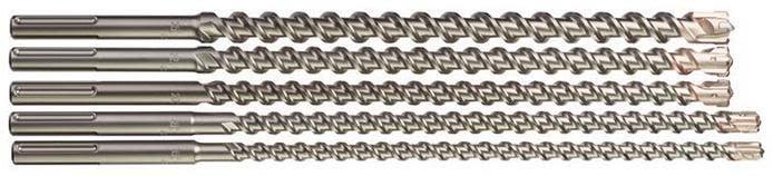 Milwaukee 4932352800 Hammarborrsats SDS-Max, 4-skärs, 5 delar