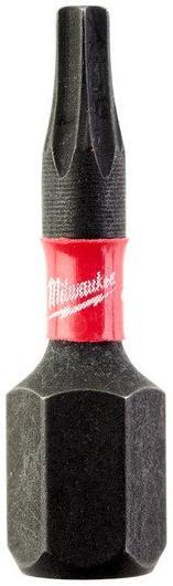 Milwaukee SHOCKWAVE Impact Duty TX10 Skruvbits 2-pack 2-pack TX 10 - 25 mm