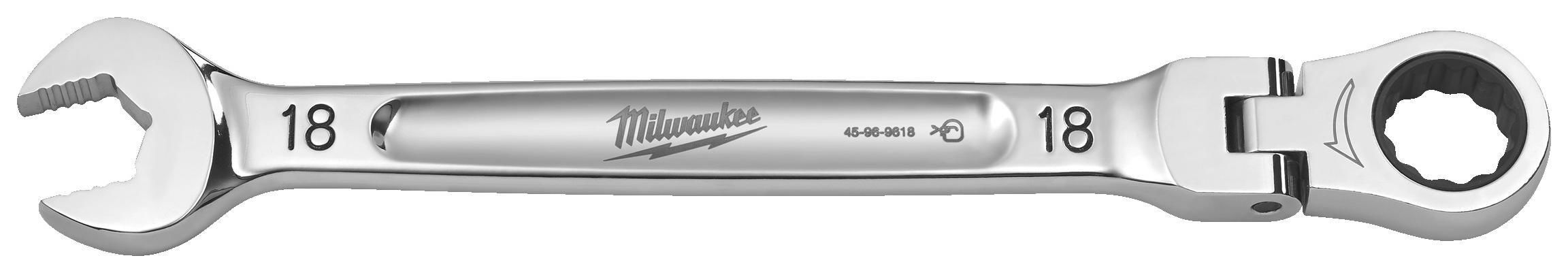 Milwaukee 4932480191 Spärrkombinyckel med ledat huvud 18 mm