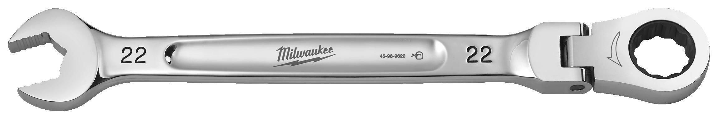 Milwaukee 4932480195 Spärrkombinyckel med ledat huvud 22 mm