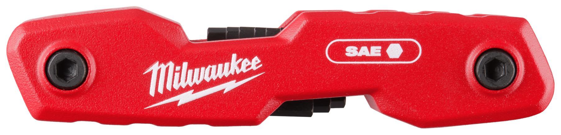 Milwaukee 4932493614 Insexnyckelsats vikbar 8 delar
