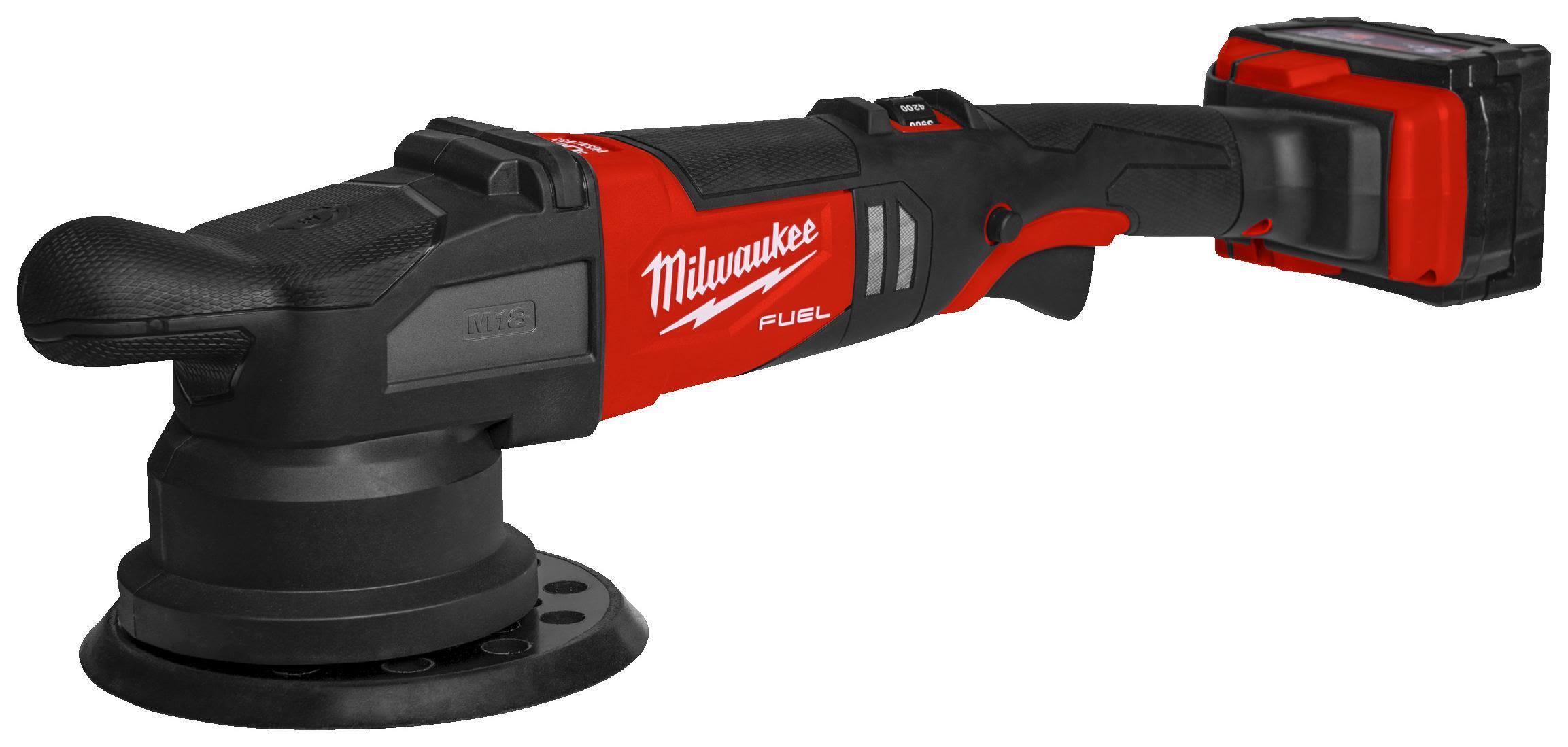 Milwaukee M18 FROP21-502X Polermaskin med batteri och laddare
