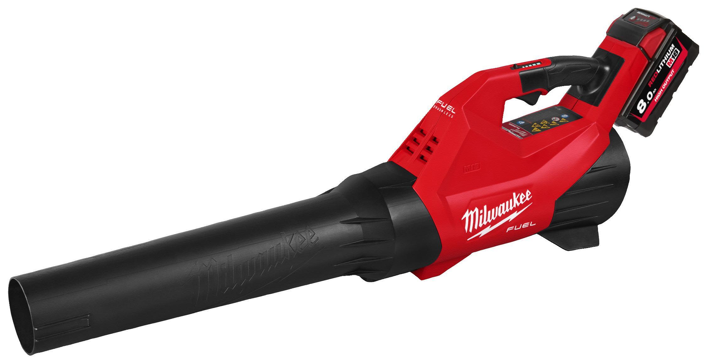 Milwaukee M18 FBLG3-802 Lövblås med batteri och laddare
