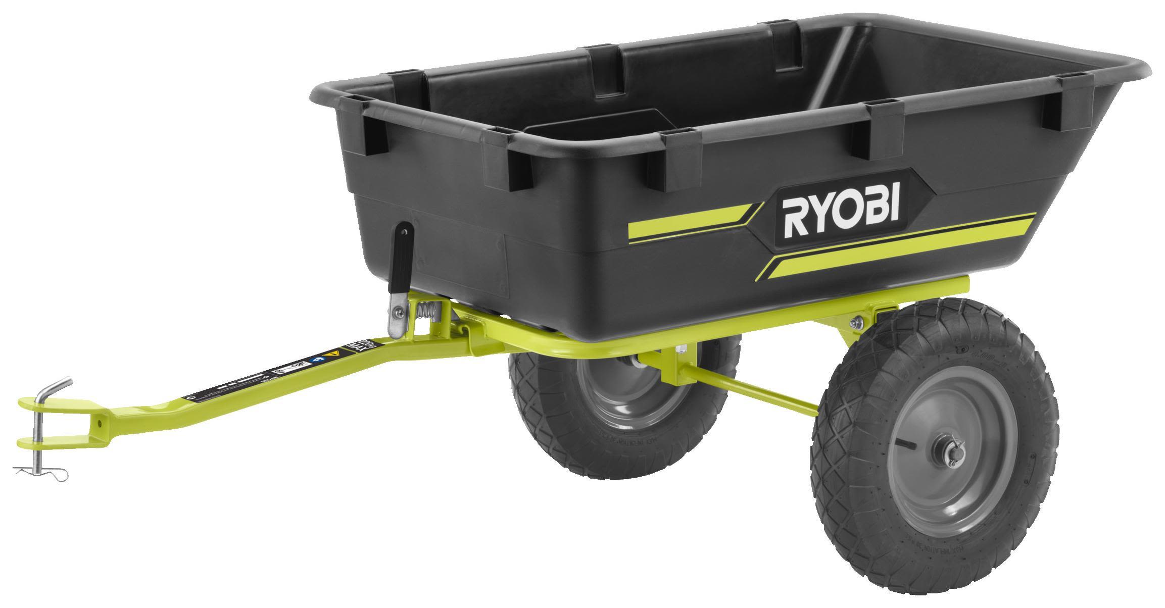 Ryobi RAC476 Dragkärra för åkgräsklippare