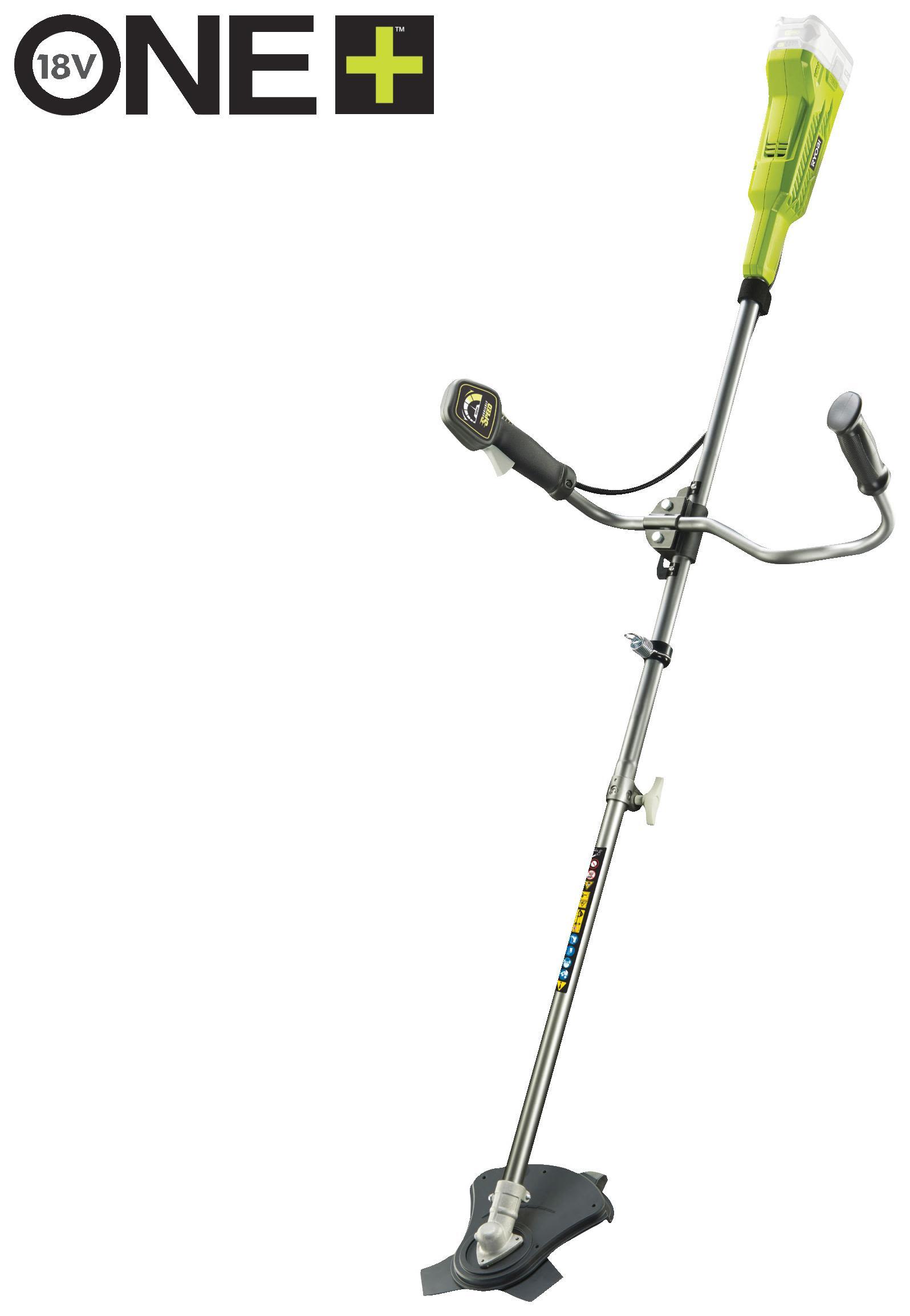 Ryobi ONE+ OBC1820B Gräs- och buskröjare utan batteri och laddare