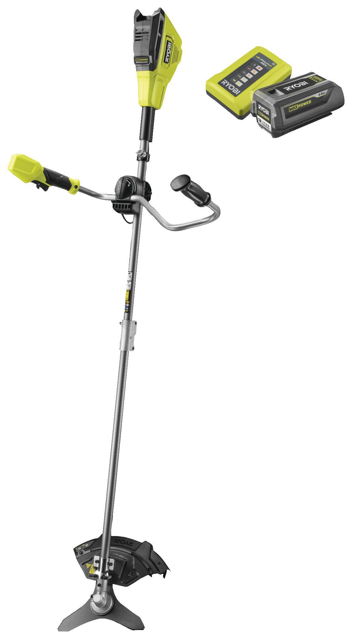 Ryobi MAX POWER RY36BCX30A-140 Röjsåg med batteri och laddare