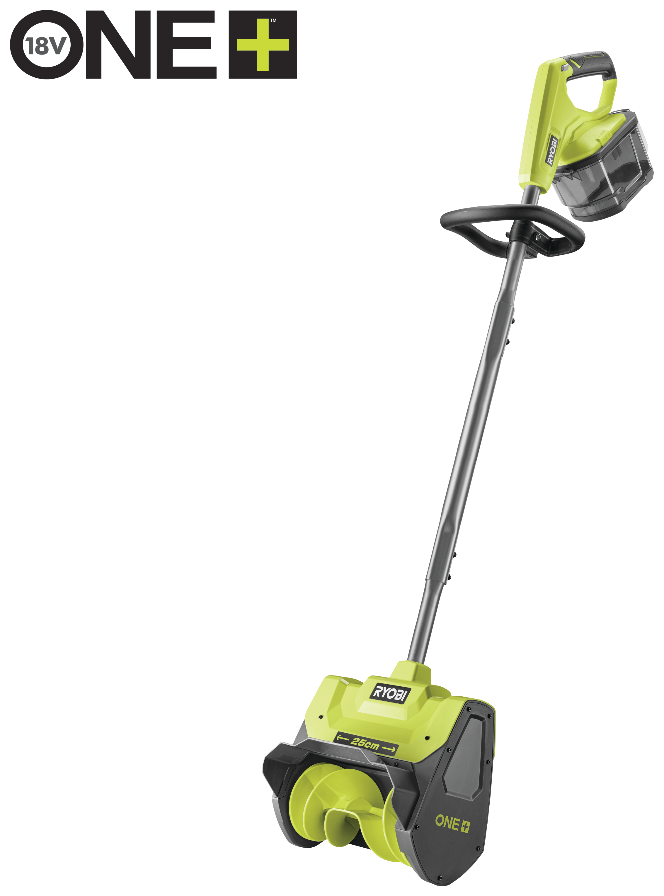 Ryobi RY18ST25A-0 Snöskyffel utan batteri och laddare