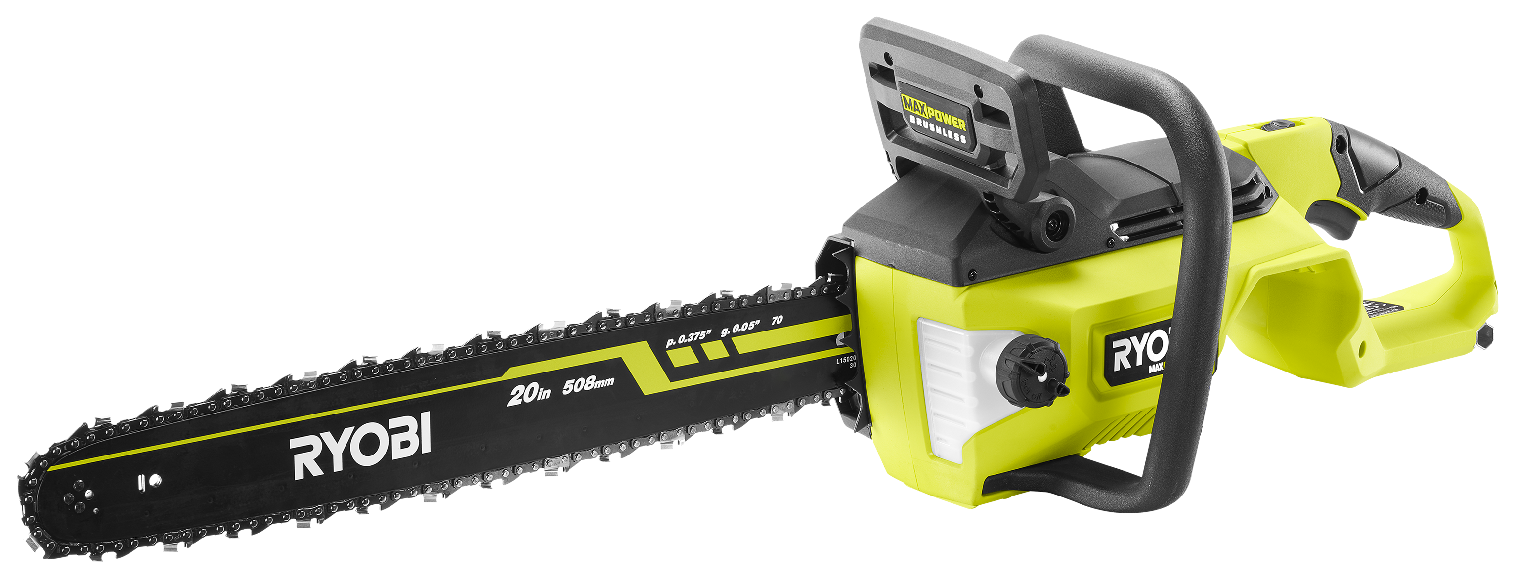 Ryobi MAX POWER RY36CSX50A-0 Kedjesåg utan batteri och laddare