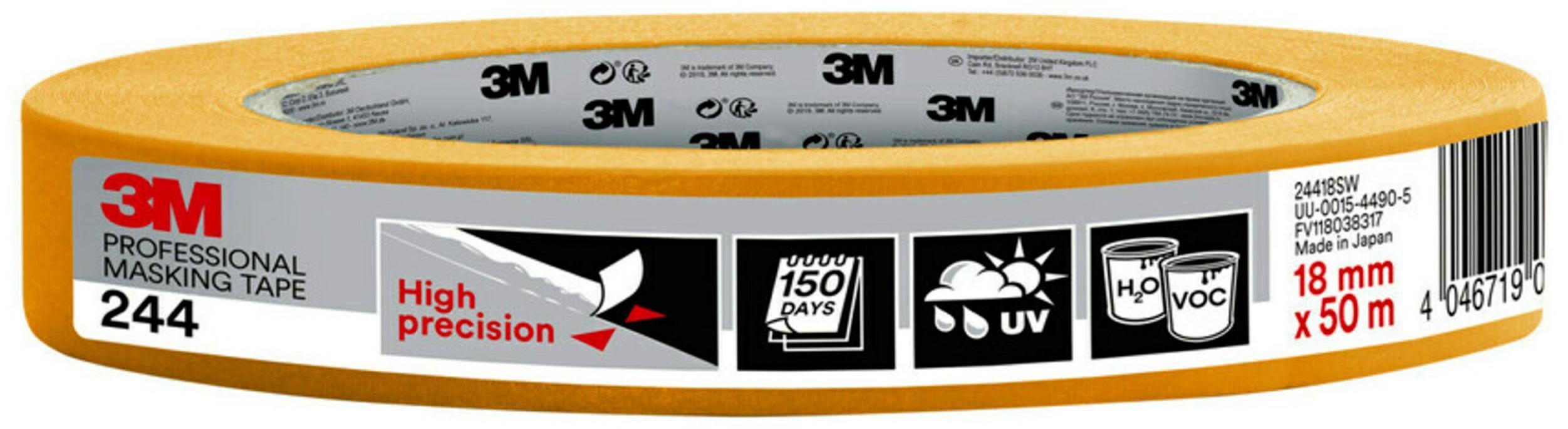 3M 244 PROF Maskeringstejp orange