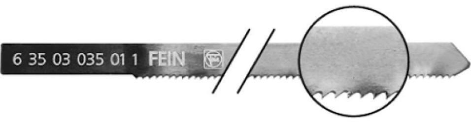 Fein 63503077014 Sticksågsblad HSS, 5-pack 120 x 1,2 mm