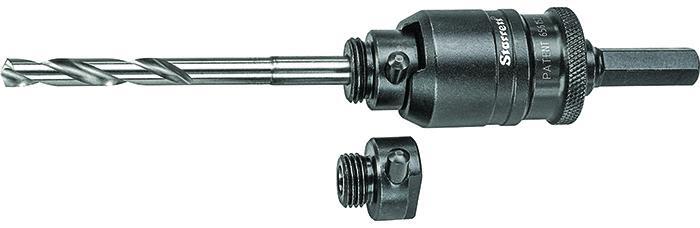 Starrett A6-4 Hålsågshållarkit med HSS-borr