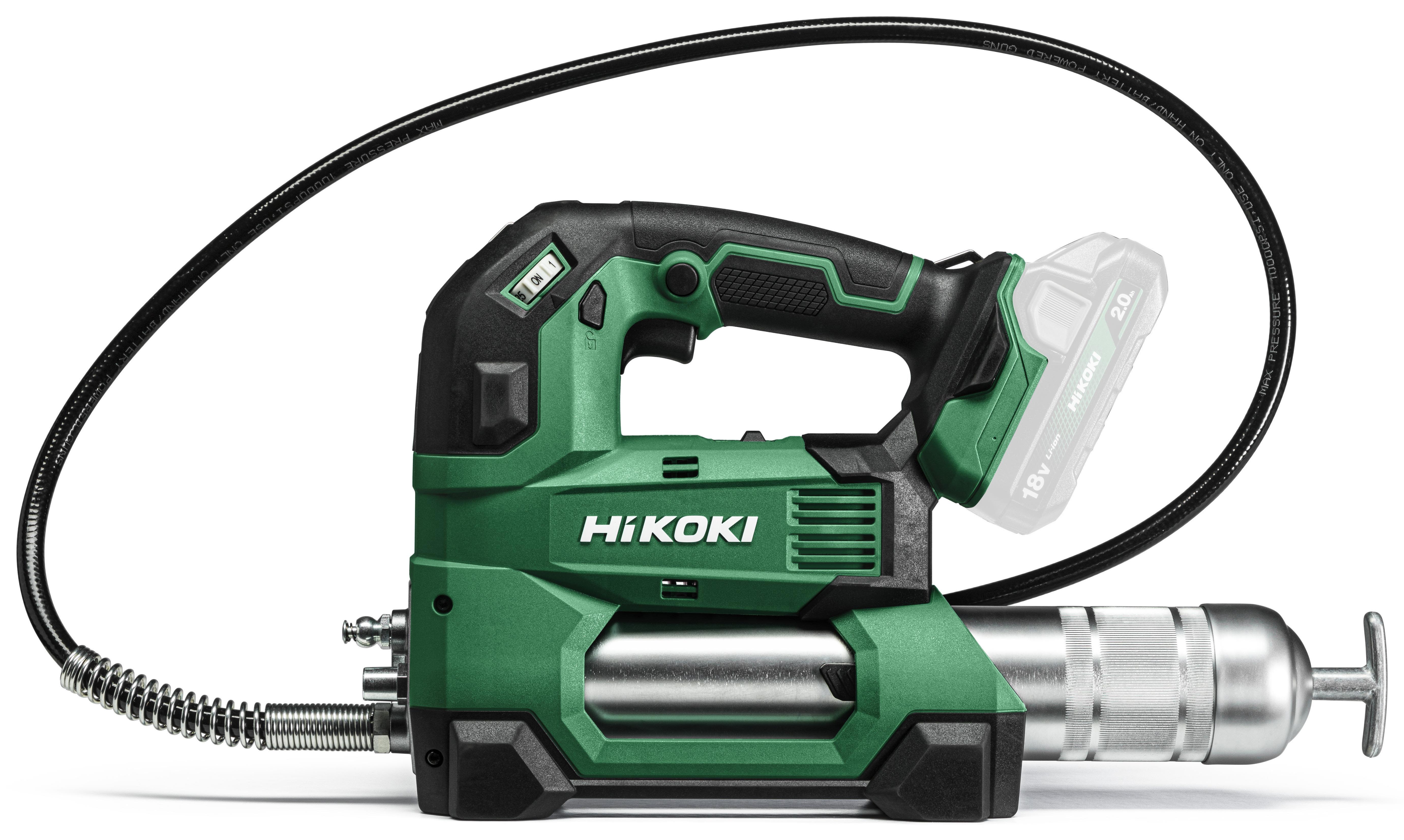 HiKOKI AL18DA Fettspruta utan batteri, laddare och väska