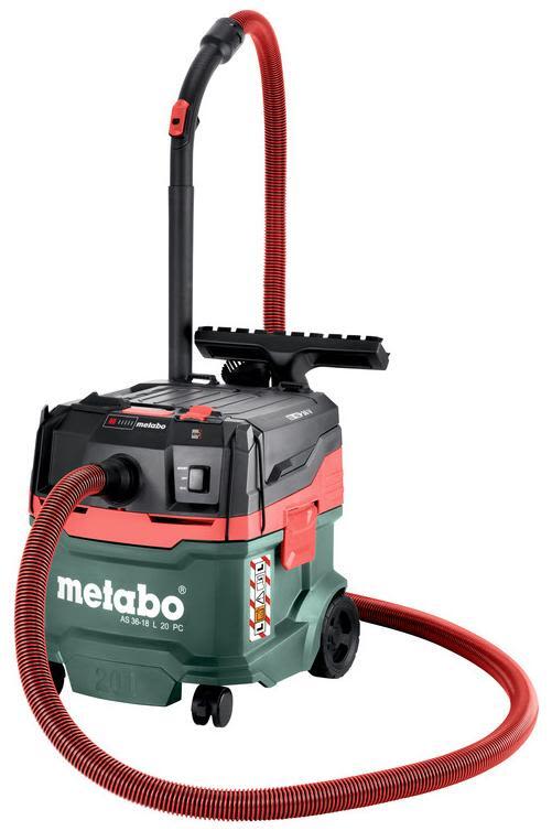 Metabo AS 36-18 L 20 PC Grovdammsugare utan batteri och laddare