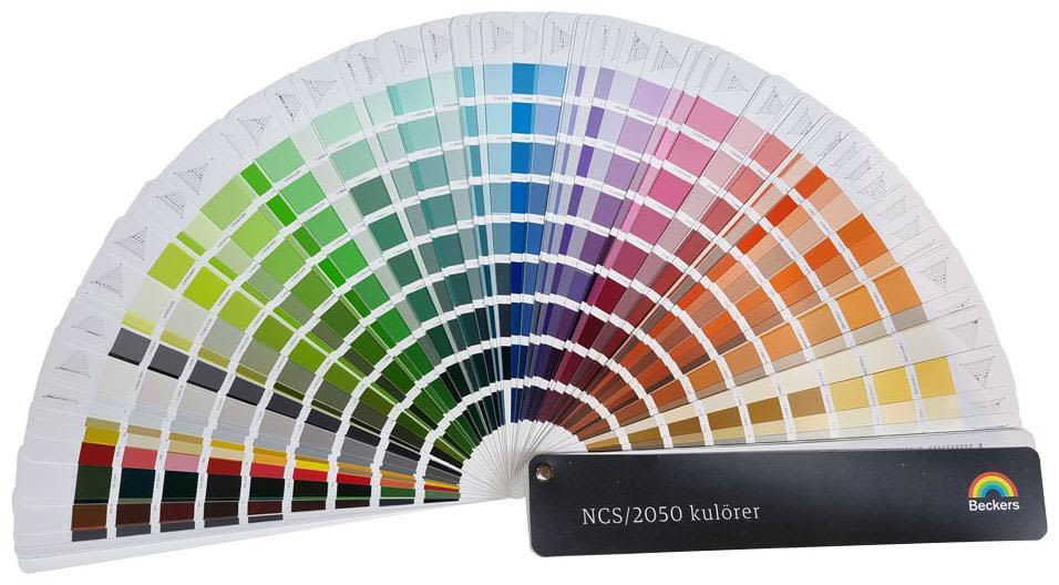 Beckers 710017629 Färgkarta NCS-index, 2050