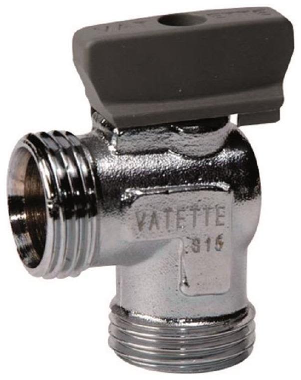 Vatette FG074050308 Kuleventil med vinkelgrep, utvendig gjenge