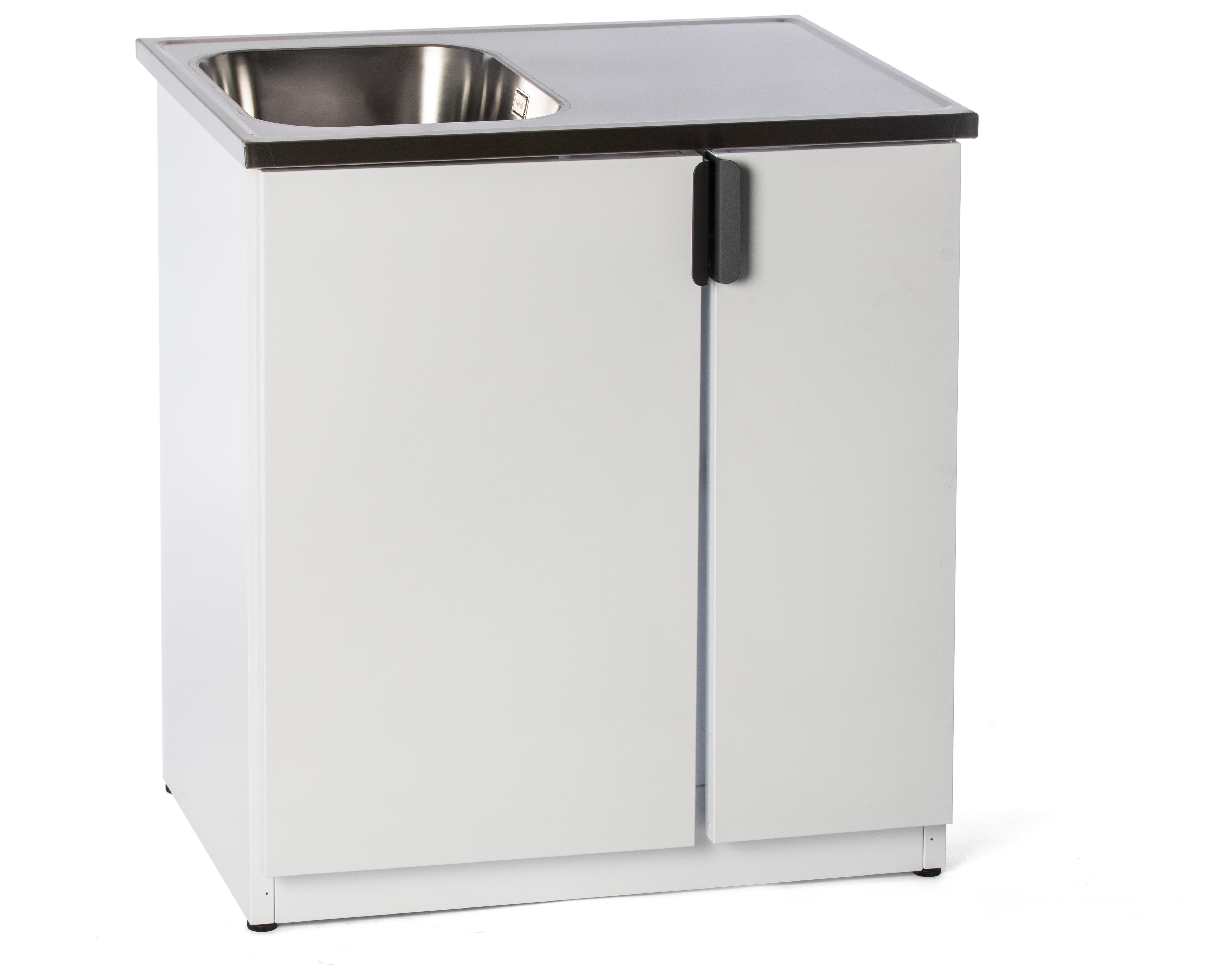 Nimo TB 800 TUT Tvättbänk titan, höger