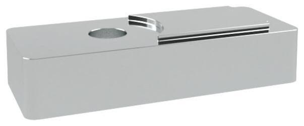 Purus 3858068 Distanskloss till plastklammer, enkel Krom