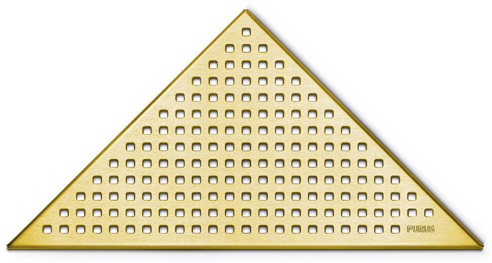 Purus Chess Sil chess mönster, mässing