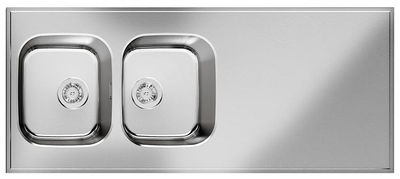 Purus Basic H PBH-1420 Diskbänk 1420x600x30 mm, vändbar, rostfri