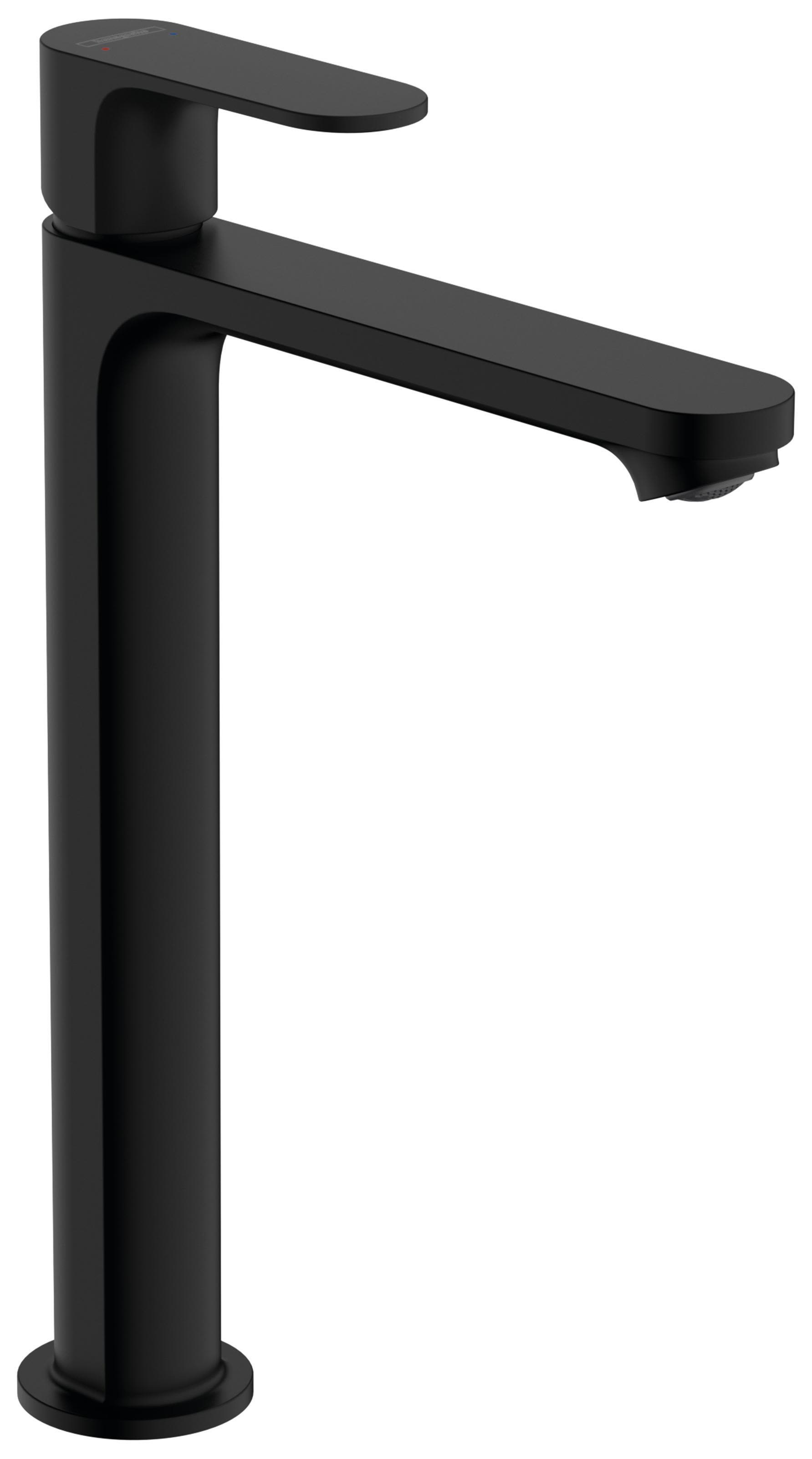 Hansgrohe Rebris S 240 Tvättställsblandare utan lyftventil Svart