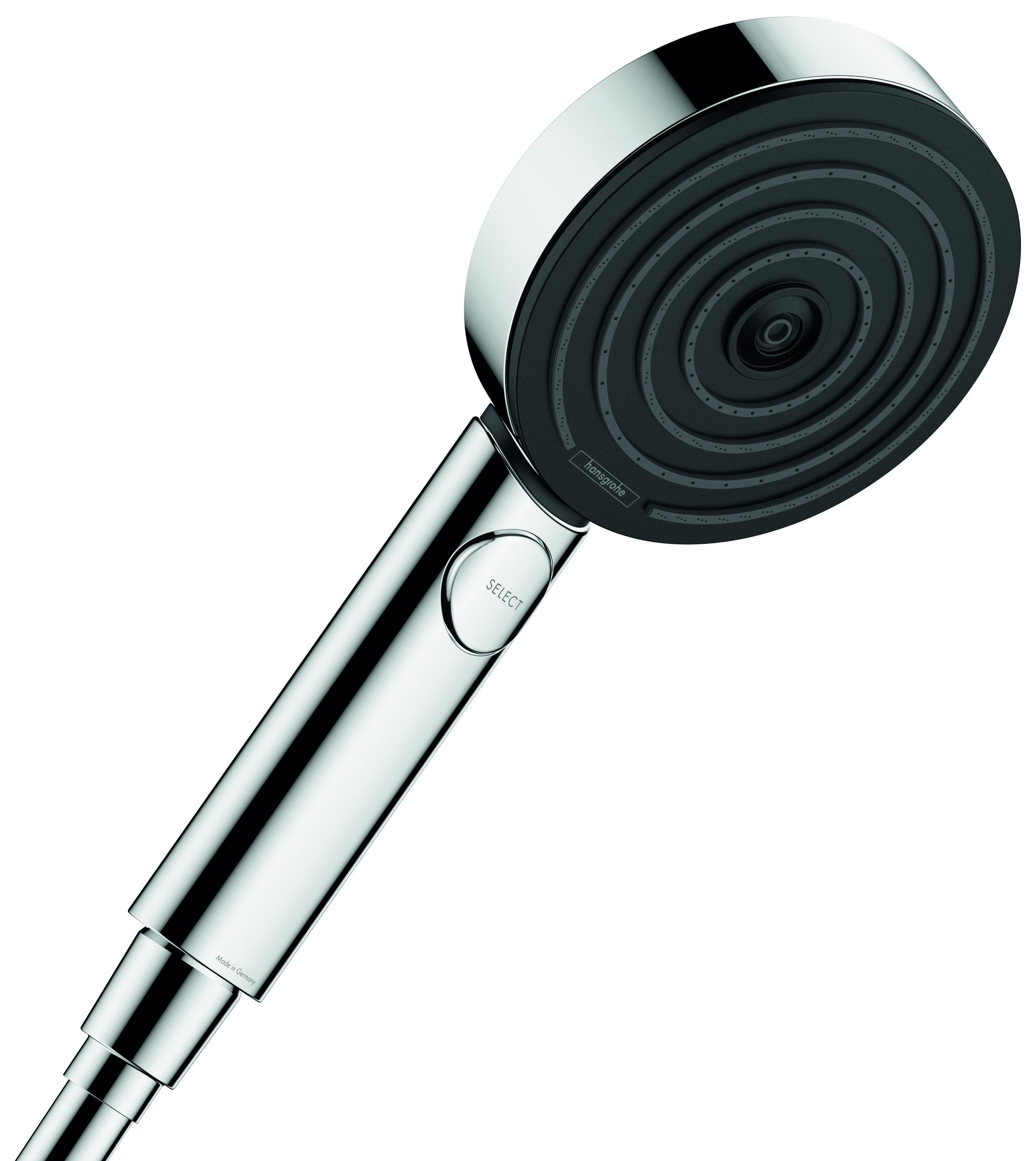 Hansgrohe Pulsify 24111000 Handdusch 3 stråltyper, Ø105 mm, förkromad