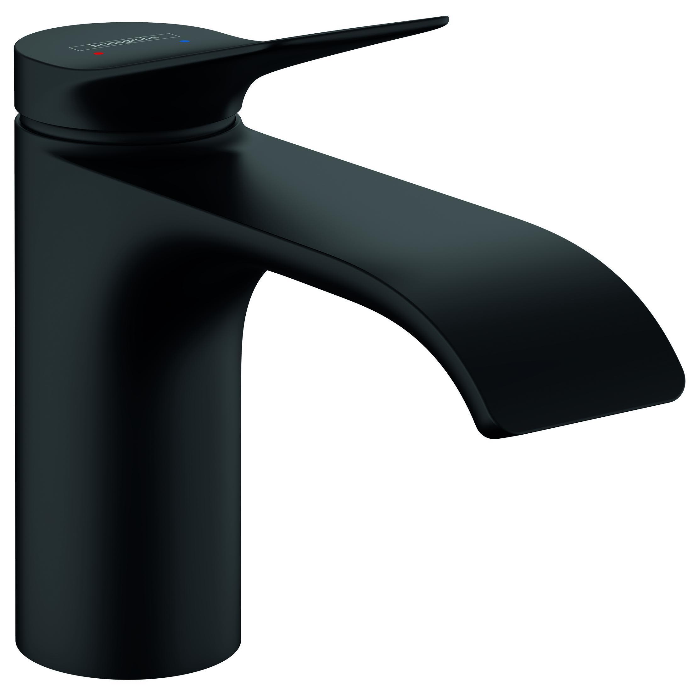 Hansgrohe Vivenis 80 Tvättställsblandare utan bottenventil Svart