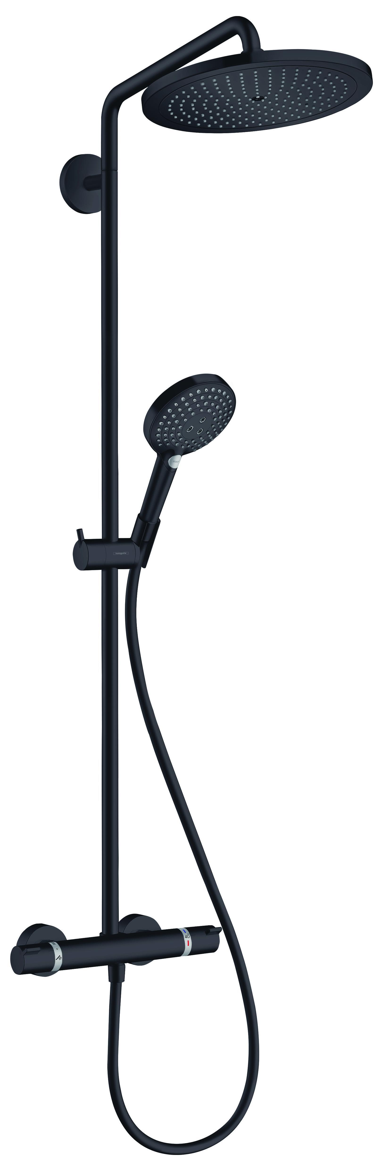 Hansgrohe Croma Select S Duschset tak-/handdusch med blandare
