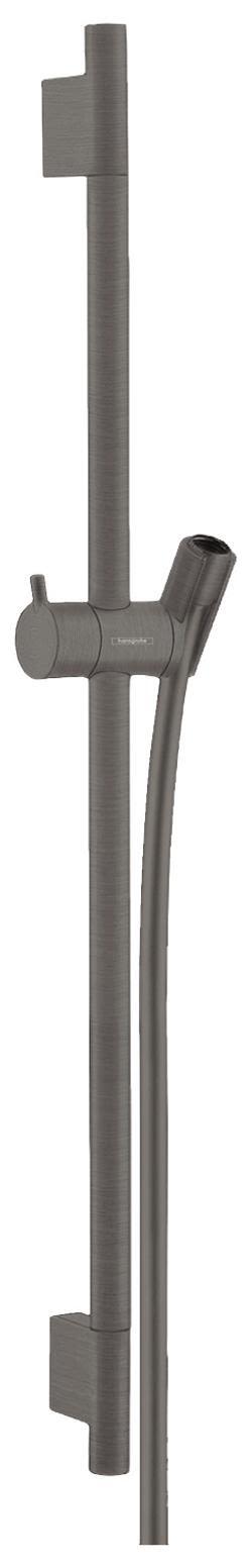 Hansgrohe Unica S Puro 28632340 Duschstång med slang, Ø22x650 mm Borstad svart krom