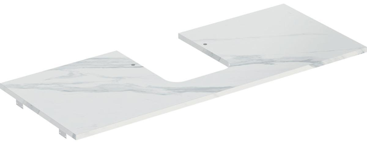 Geberit ONE 505.105.00.1 Bänkskiva stengods Vit