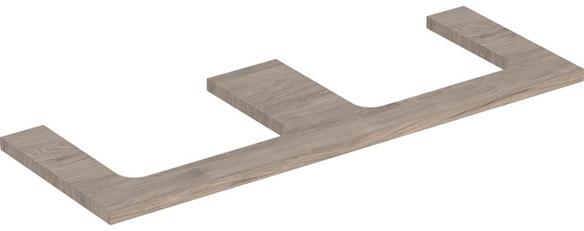 Geberit ONE 505.286.00.6 Bänkskiva 135 cm Valnöt