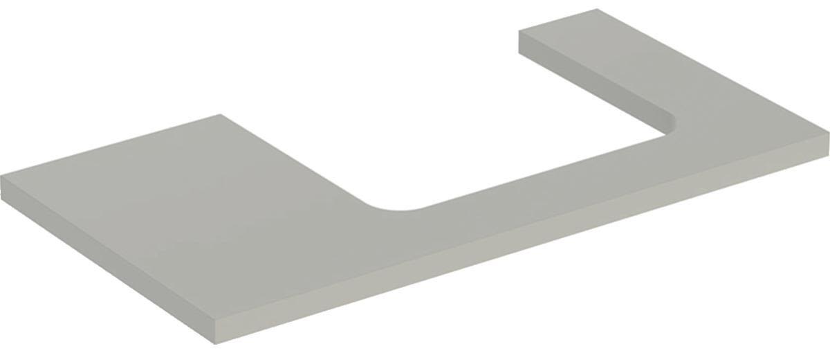 Geberit ONE 505.323.00.7 Bänkskiva 90 cm Grå