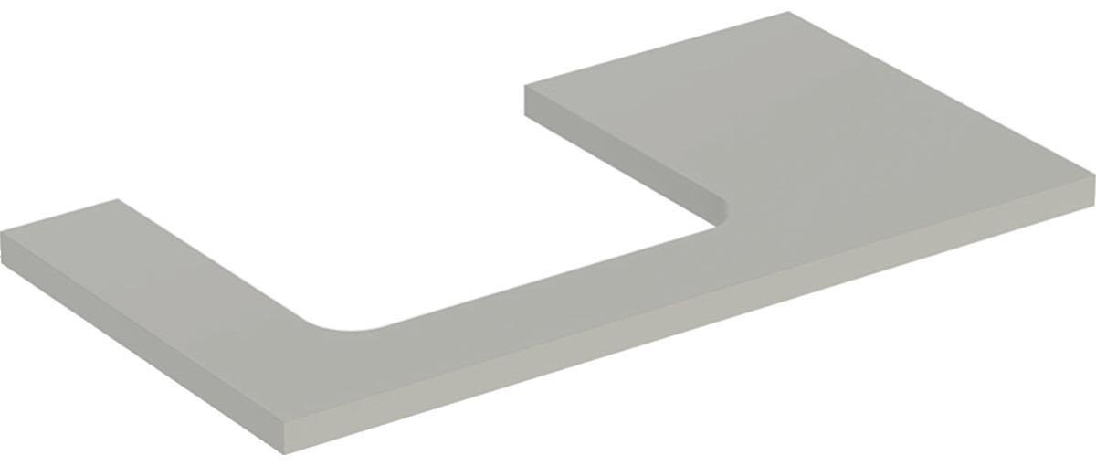 Geberit ONE 505.303.00.7 Bänkskiva 90 cm Grå