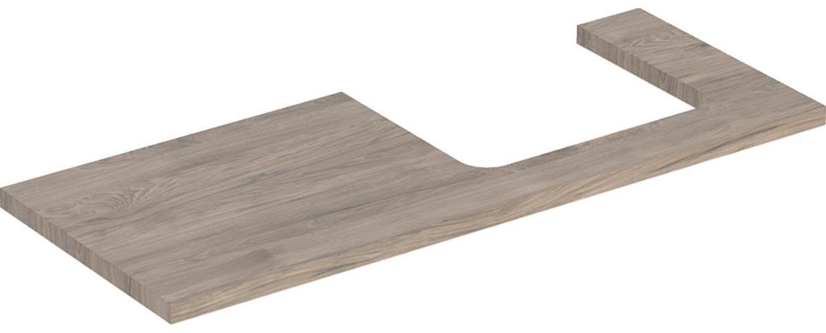 Geberit ONE 505.325.00.6 Bänkskiva 120 cm Valnöt