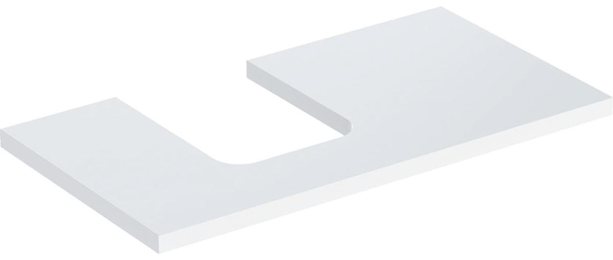 Geberit ONE 505.293.00.1 Bänkskiva 90 cm Vit, blank