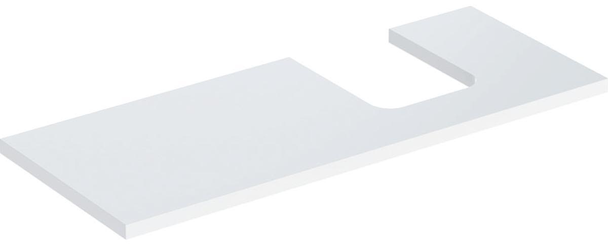 Geberit ONE 505.315.00.1 Bänkskiva 120 cm Vit, blank