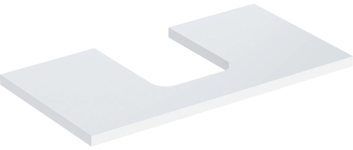 Geberit ONE 505.273.00.1 Bänkskiva 90 cm Vit, blank