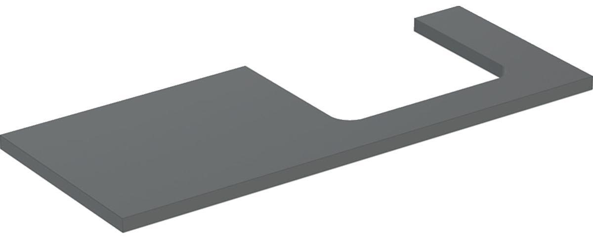 Geberit ONE 505.325.00.3 Bänkskiva 120 cm Lava