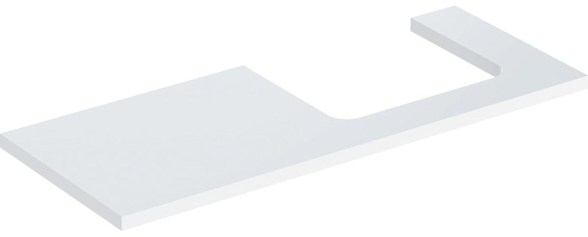 Geberit ONE 505.325.00.1 Bänkskiva 120 cm Vit, blank