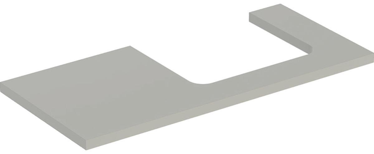 Geberit ONE 505.324.00.7 Bänkskiva 105 cm Grå