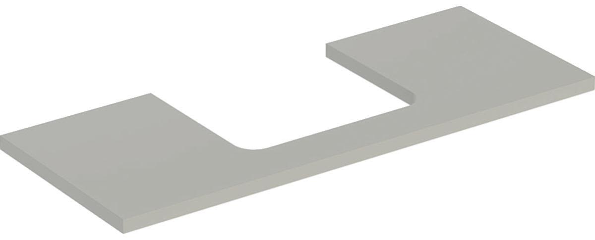 Geberit ONE 505.285.00.7 Bänkskiva 120 cm Grå