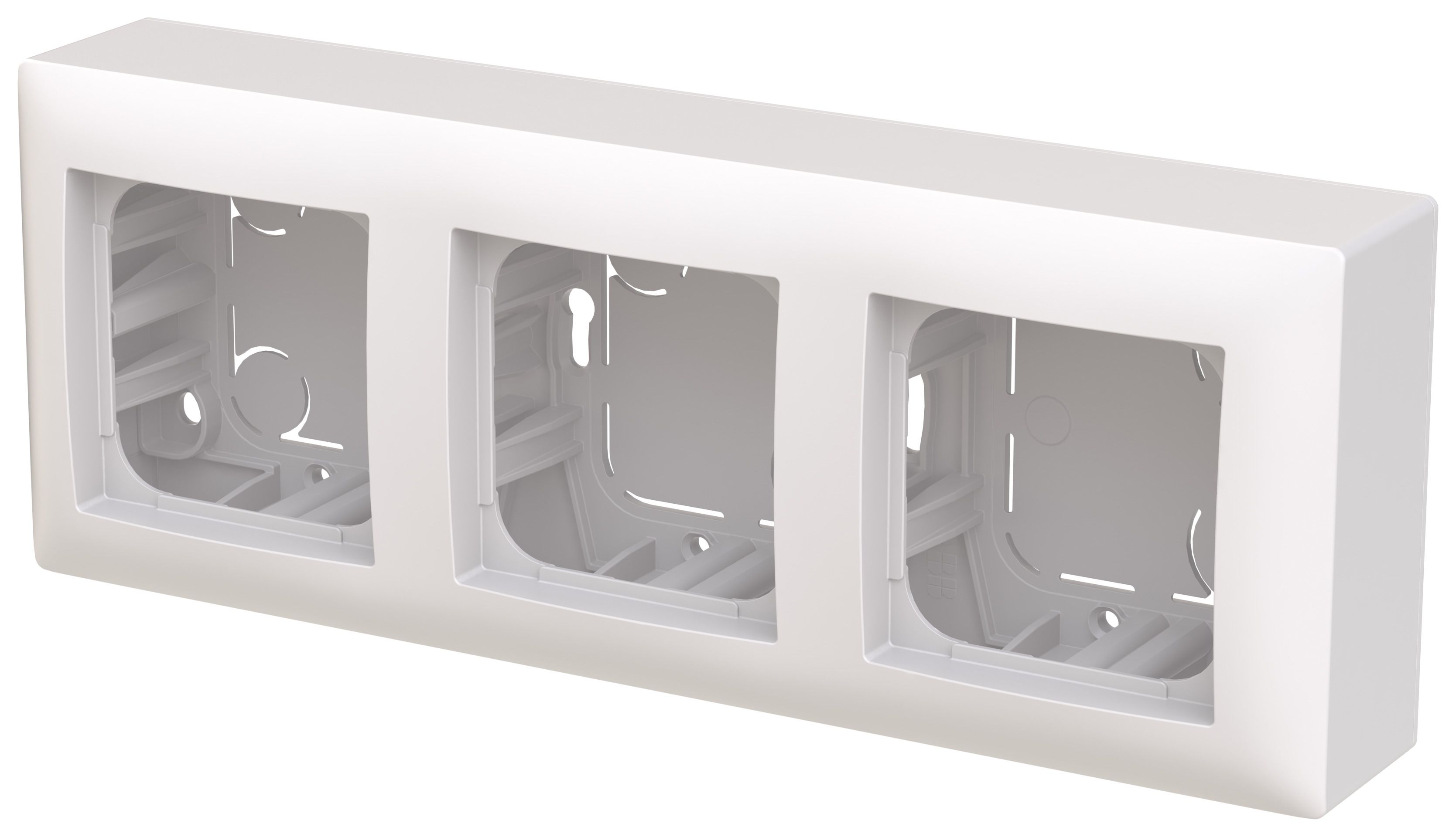 ABB Saga 1723S85H43-916 Förhöjningsram 1 fack, 85 mm bredd