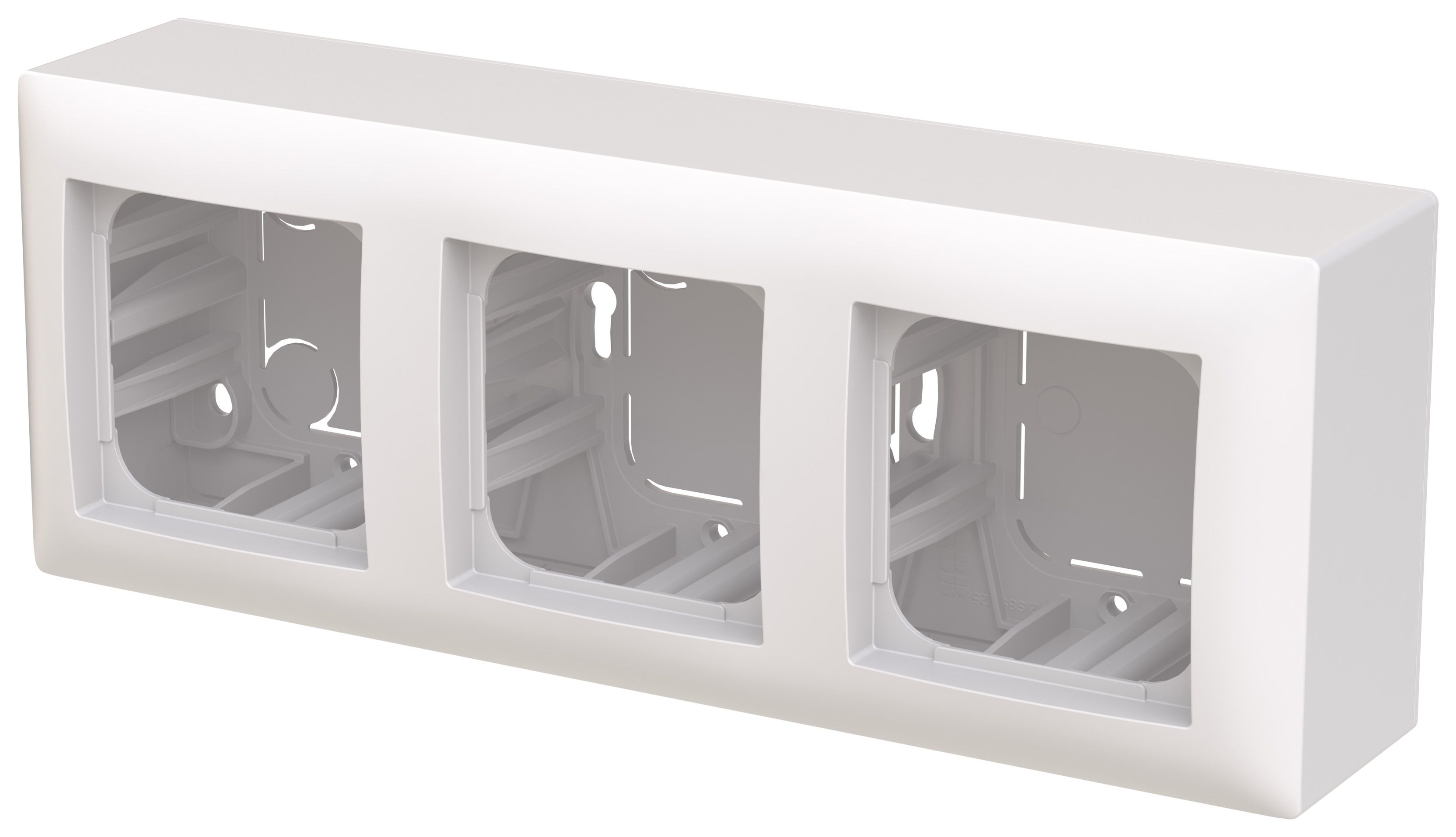 ABB Saga 1723S85H53-916 Förhöjningsram 1 fack, 85 mm bredd